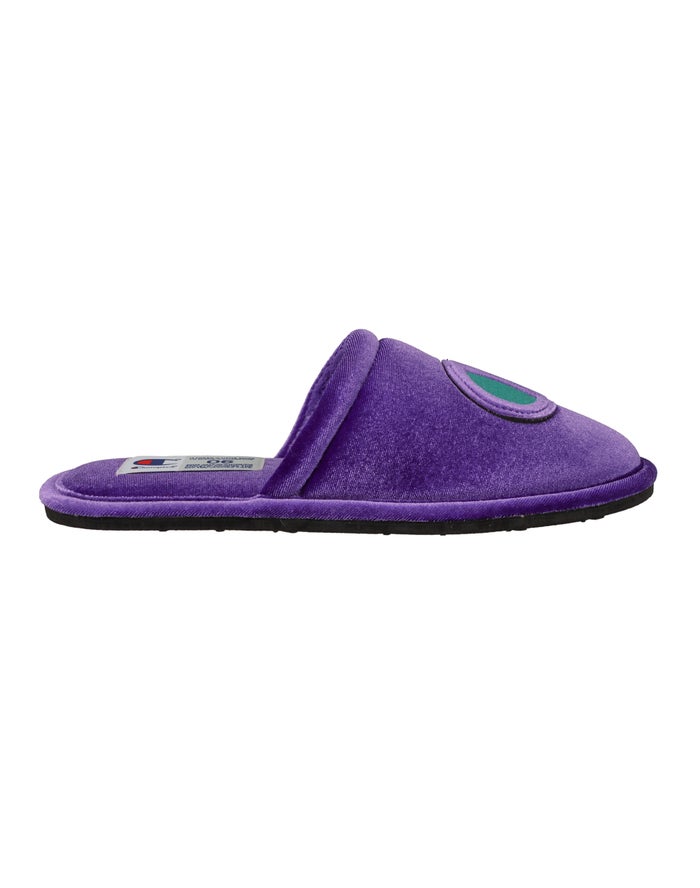 Champion Sleepover Velvet - Naisten Violetit Tossut - Suomi 6140275-JC